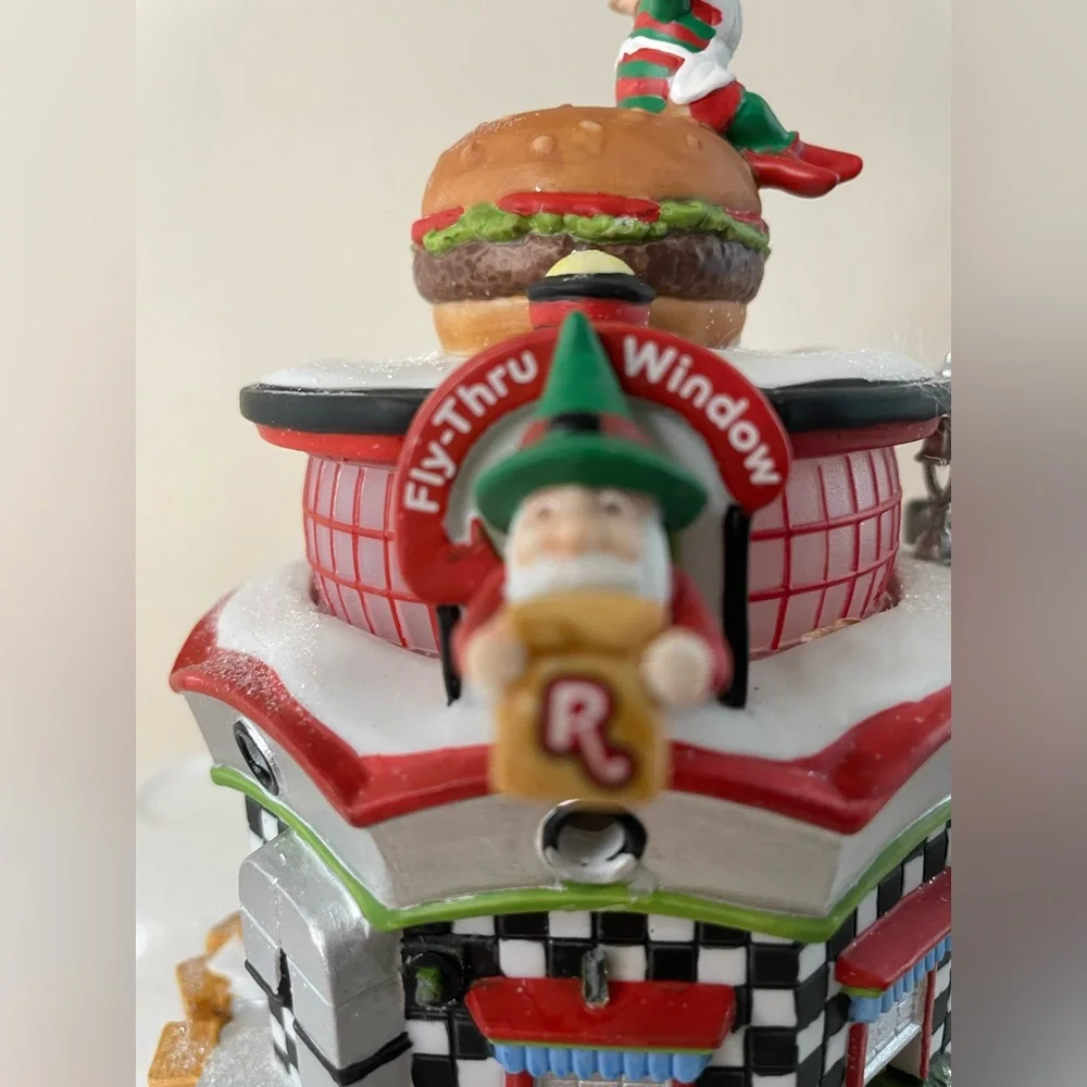 D56 Red's Elf Land Diner North Pole‎